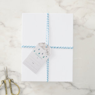 Cloudy with a chance of Sprinkles Thank You Gift Tags