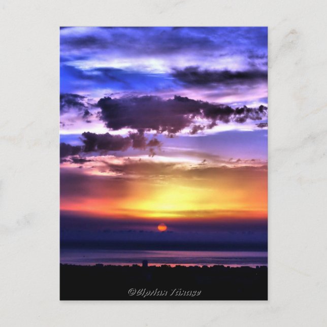 Clours Sunrise Postcard (Front)