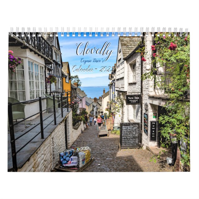 Clovelly Calendar - 2022 (Cover)