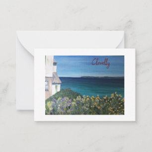 Clovelly Devon Card