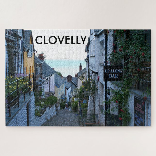 Clovelly: Devon, England 2 Jigsaw Puzzle (Horizontal)