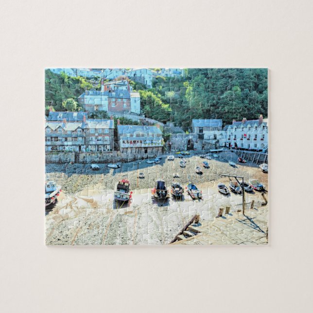 Clovelly, Devon Jigsaw Puzzle (Horizontal)