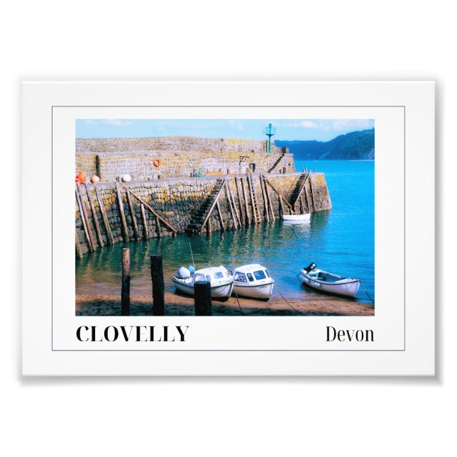 Clovelly, Devon Photo Print (Front)