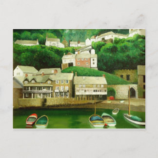 Clovelly Postcard
