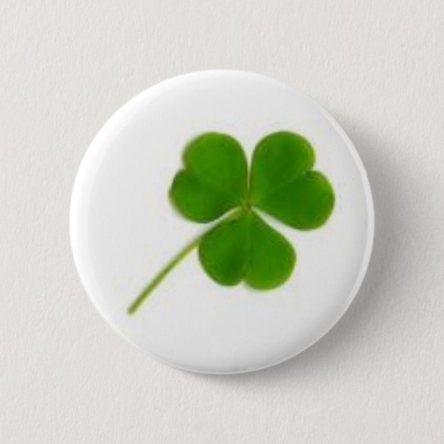 clover 6 cm round badge (Front)