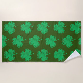 Clover beach towel