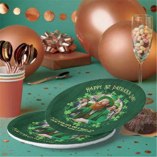 Clover & Beer Companionship Paper Plate