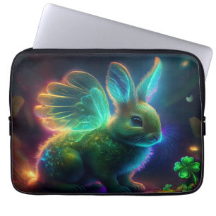 Clover Bunny Laptop Sleeve