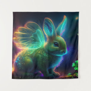 Clover  Bunny Tapestry