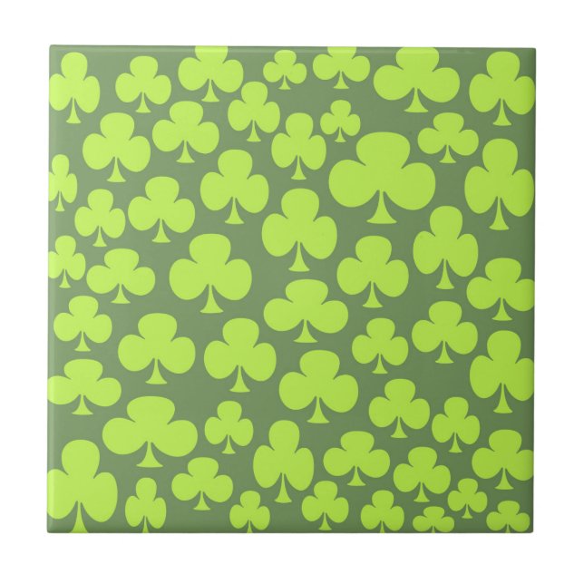 Clover Ceramic Tile (Front)