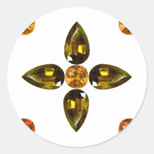 Clover Classic Round Sticker