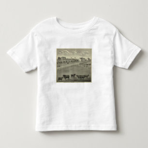 Clover Cliff stock Farm, Chase County, Kansas Toddler T-Shirt