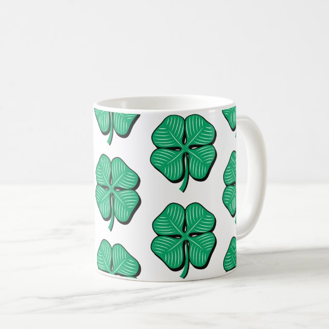 Clover Coffee Mug (Front Right)