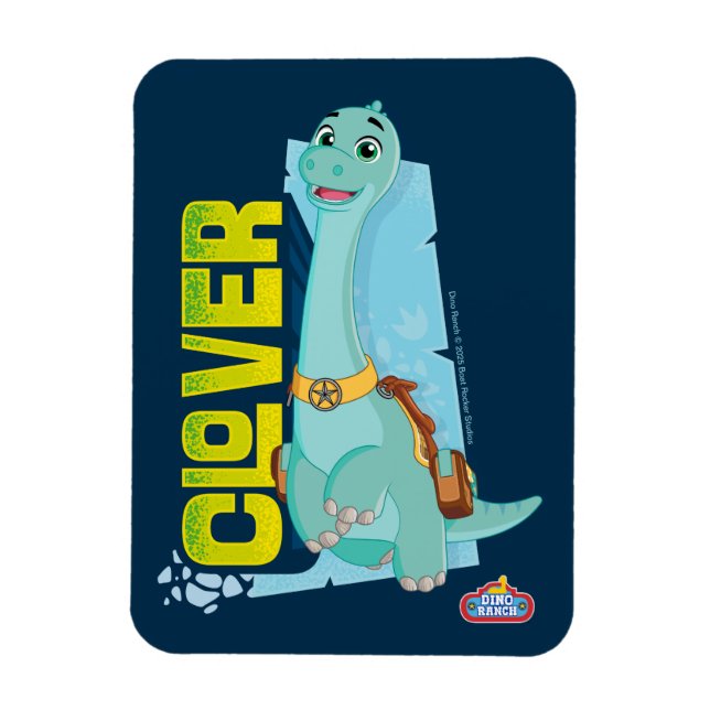 Clover | Dino Ranch Magnet (Vertical)