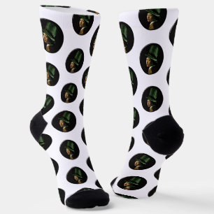 Clover Earring St. Patrick's Day Socks