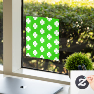 Clover flavoued window cling