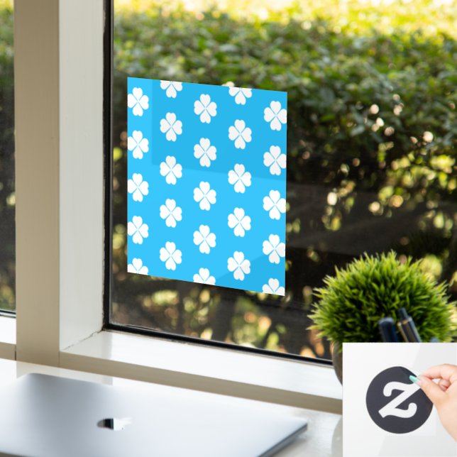Clover flavoued window cling (Office)