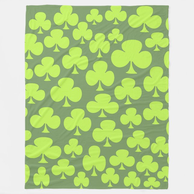 Clover Fleece Blanket (Front)