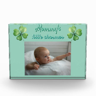 Clover Green Mummy's Little Charmer Photo Block