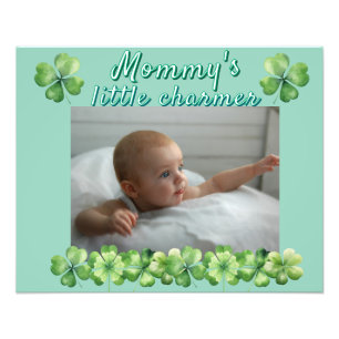 Clover Green Mummy's Little Charmer Photo Print