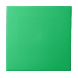 Clover Green Solid Colour Tile