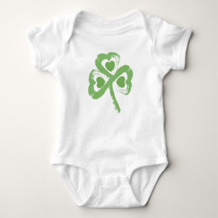 Clover Heart Baby Bodysuit