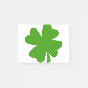 Clover image post-it notes