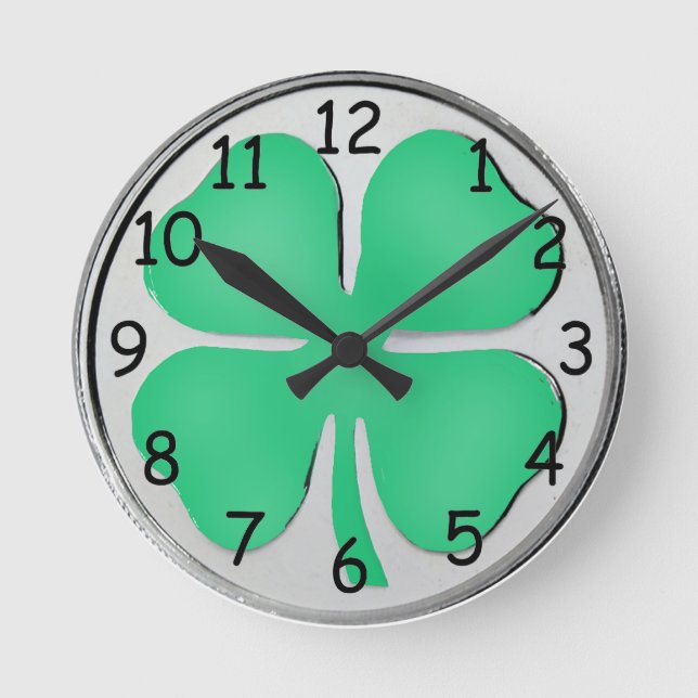 Clover Irish Wall Clock (Front)