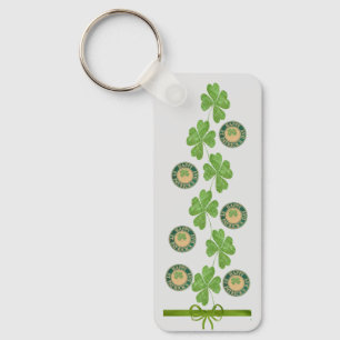Clover Key Ring