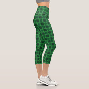 Clover Leafs Capri Leggings