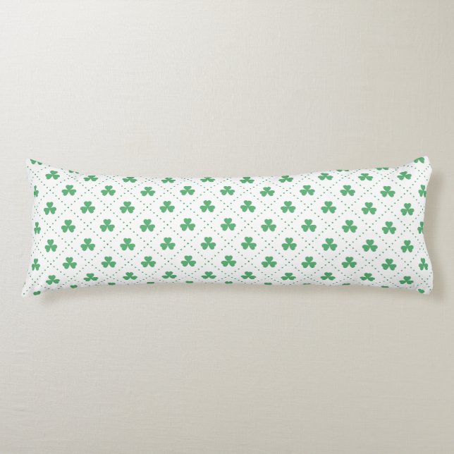 Clover Leaves Pattern St. Patrick's Day-53224 Body Cushion (Front)
