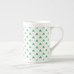 Clover Leaves Pattern St. Patrick's Day-53224 Bone China Mug