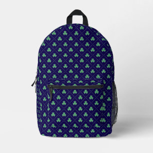 Clover Leaves St. Patrick's Day Pattern-53223 Printed Backpack
