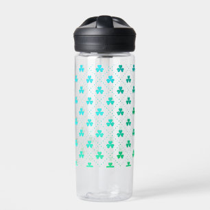 Clover Leaves St. Patrick's Day Pattern-53223 Water Bottle