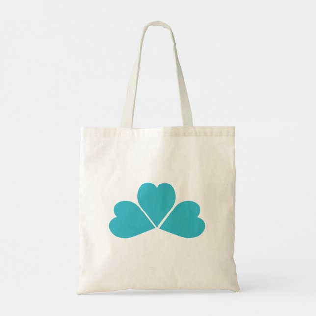Clover-like Design Tote Bag (Back)