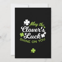 Clover Luck Charm: May the Clover's Luck Shine