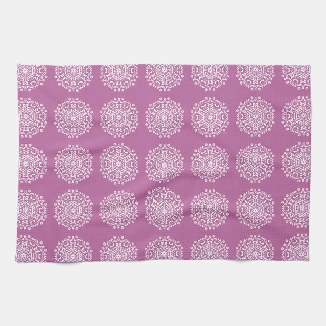 Clover Mandala Tea Towel (Horizontal)
