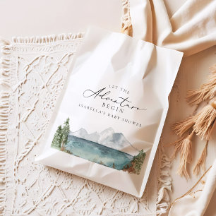 CLOVER Mountain Lake Adventure Baby Shower Favour Bag