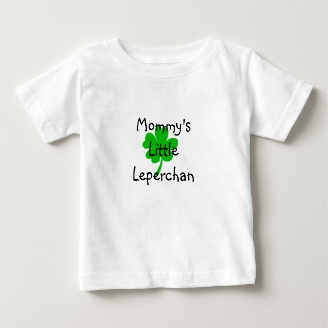 clover, Mummy'sLittleLeperchan Baby T-Shirt (Front)