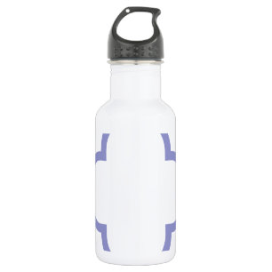 Clover Pattern 1 Violet Tulip 532 Ml Water Bottle