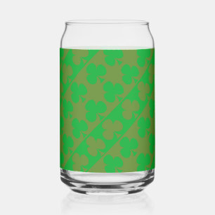 Clover Pattern Can Glass