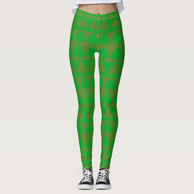 Clover Pattern Leggings (Front)