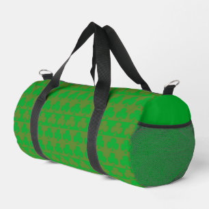 Clover Pattern Small Duffle Bag