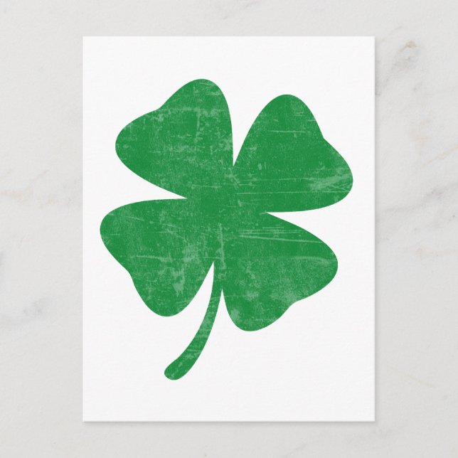 Clover Postcard (Front)