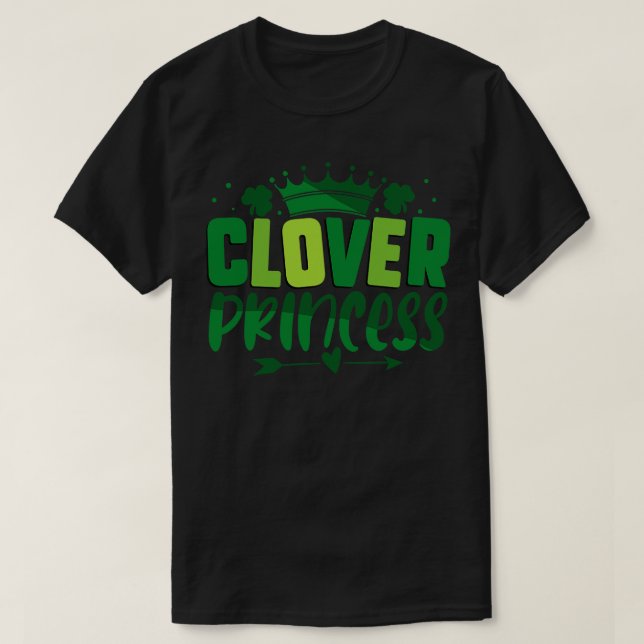 Clover Princess T-Shirt (Design Front)