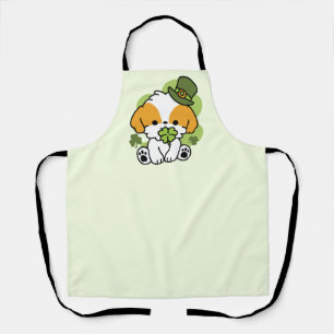 Clover Pup Love – St. Patrick's Day Dog Design Apron