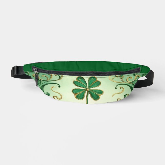 Clover Saint Patrick's Day Bum Bags (Front)