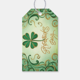 Clover Saint Patrick's Day Gift Tags
