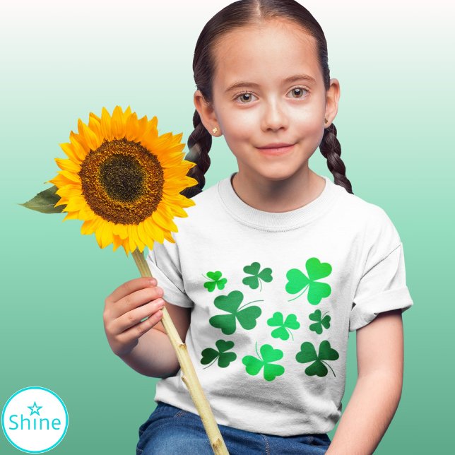 Clover Shamrock Ireland Irish St Patricks Day T-Shirt (Creator Uploaded)