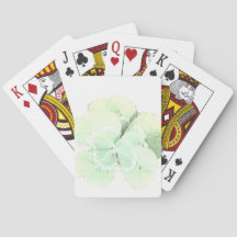Clover/Shamrock Lucky Playing Cards